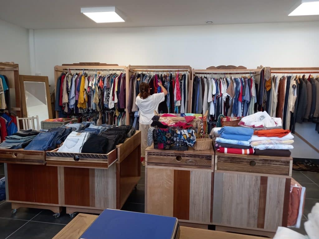 photo de la friperie